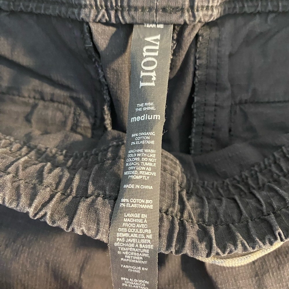 Vuori Ripstop Gray Drawstring Athletic Shorts - image 7